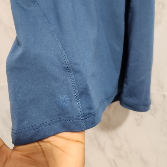 Athleta Limitless Keyhole Athletic Tank X-Small Blue - Picture 2 of 6